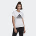 T-shirt bianca da donna adidas LOUNGEWEAR Essentials Logo, Abbigliamento Sport, SKU a712000144, Immagine 0
